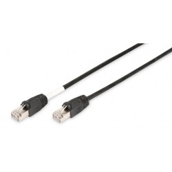 DK-1644-030/BL-OD, Пач кабел Cat.6 3m SFTP Outdoor, Assmann