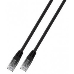K8098.5, Пач кабел Cat.5e 5m UTP черен, EFB