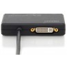 DA-70848, Конвертор Input:USB-C, Output:DP+HDMI+DVI+V