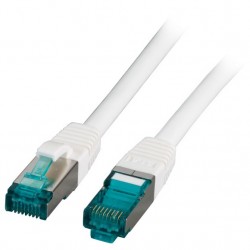 MK6001.1.5W, Пач кабел Cat.6A 1.5m SFTP бял, EFB