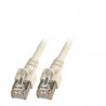 K5455.0,15, Пач кабел Cat.5e 0.15m SFTP сив, EFB