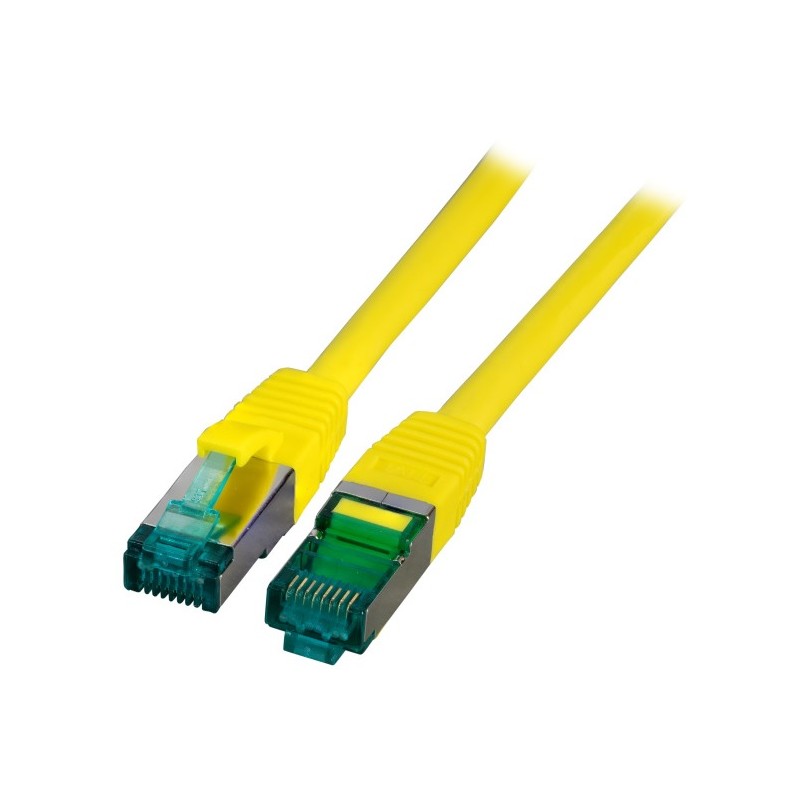 MK6001.2Y, Пач кабел Cat,6A 2m SFTP жълт, EFB