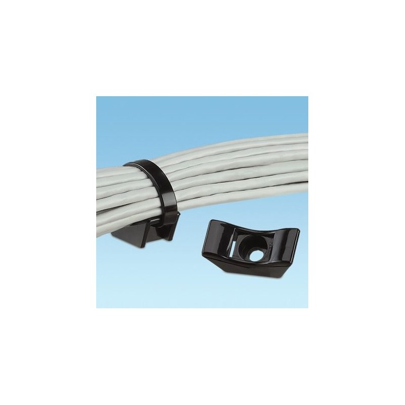 TMEH-S10-Q0, Cable tie mount M5 screw, ourdoor, 25pcs