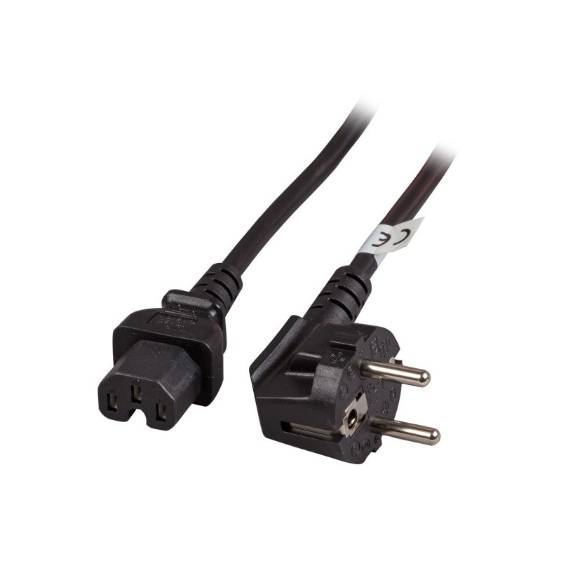 EK625.1.8, Захранващ кабел Shouko 90C - C15 1.8m EFB