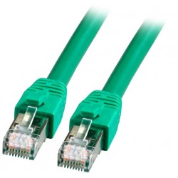 K5528GN.3, Пач кабел SFTP Cat.8.1 LSZH 3m зелен, EFB