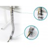 Гъвкав канал за кабели - тип гръбнак, сив 1,3м, аранжор за кабели