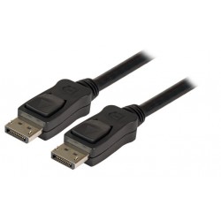 K5560SW.1.8, DisplayPort кабел M-M 1.8m черен, EFB