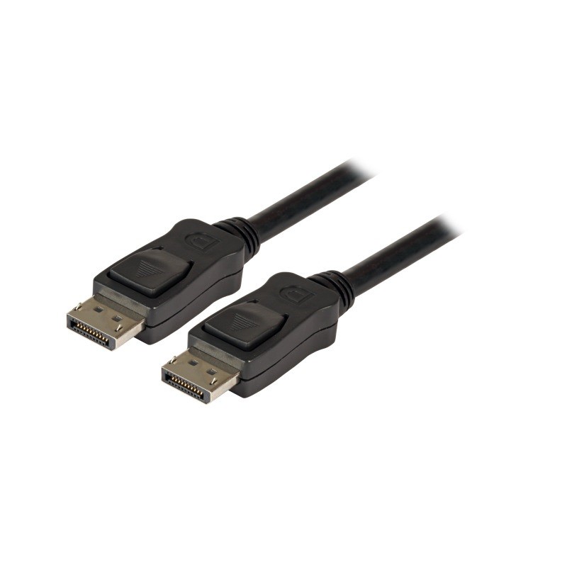 K5560SW.1.8, DisplayPort кабел M-M 1.8m черен, EFB
