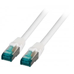 MK6001.15W, Пач кабел Cat.6A 15m SFTP бял, EFB