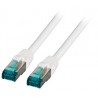 MK6001.15W, Пач кабел Cat.6A 15m SFTP бял, EFB