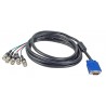 EK553SW.5, SVGA/HDTV Connection cable 1xHD-Ddun15/5xBNC 5m