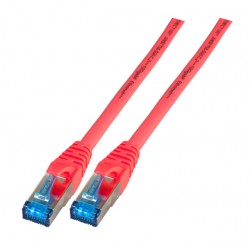 K5524RT.10, Пач кабел Cat.6A 10m SFTP червен, EFB