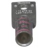 LCD1/0-14A-X, Метална кабелна обувка с два отвора 1/0AWG 1/4 stud hole.