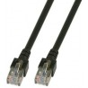 K5465.15, Пач кабел Cat.5e 15m FTP черен, EFB