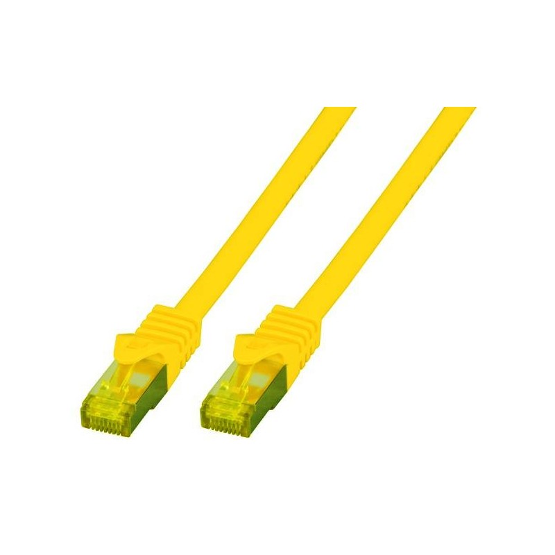 MK7001.2DG, Пач кабел Cat.6A 2m SFTP жълт, EFB