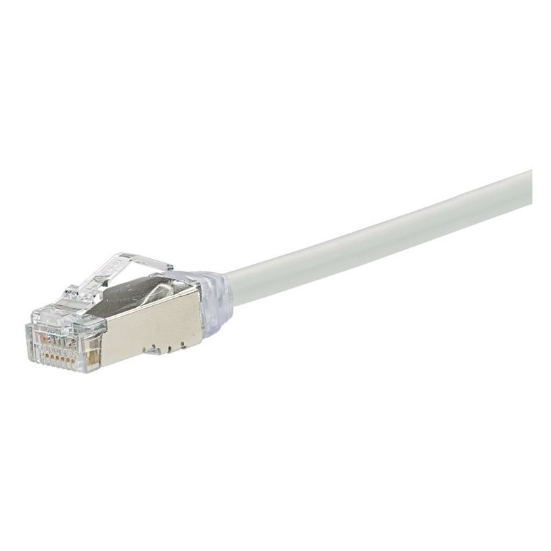 STP28X5MIG, Пач кабел 28AWG STP Cat.6A 5м сив, Panduit