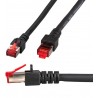 K5515C.1, Пач кабел SFTP Cat.6 1m черен