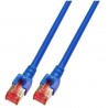 Пач кабел SFTP Cat.6 1m син