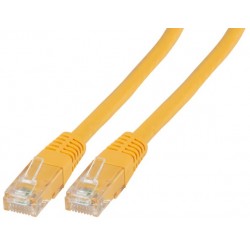 K8100GE.30, Patch cable Cat.6 30m UTP жълт, EFB