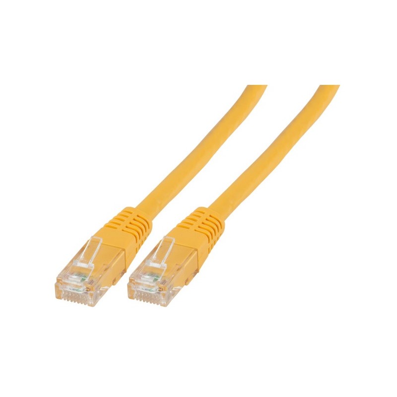 K8100GE.30, Patch cable Cat.6 30m UTP жълт, EFB