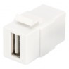DN-93400, USB keystone adapter JackA/Jack