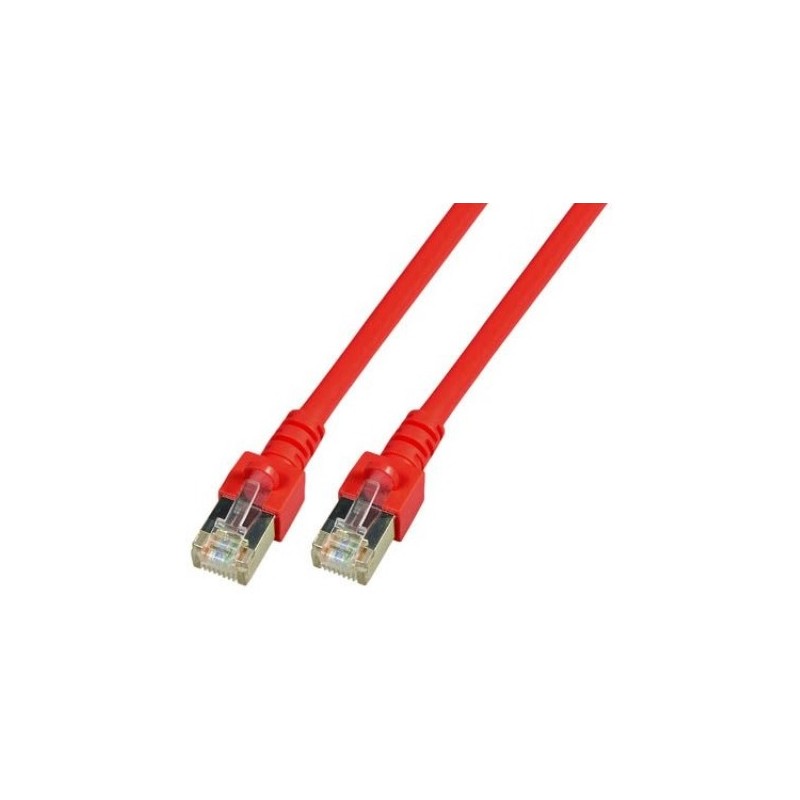 K5458.1.5, Пач кабел Cat.5e 1,5m SFTP червен, EFB