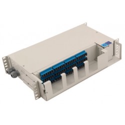 102142-M1-48/242100, 19“ 2U Опт. кутия 48xSC SX/LC DX PivotSystem