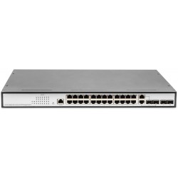 DN-80221-3, L2 Суич 24 порта Gigabit + 4 port SFP Assmann