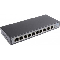 PSAT-10-8P-250, MaxLink PoE switch 10x LAN/8x PoE 120W