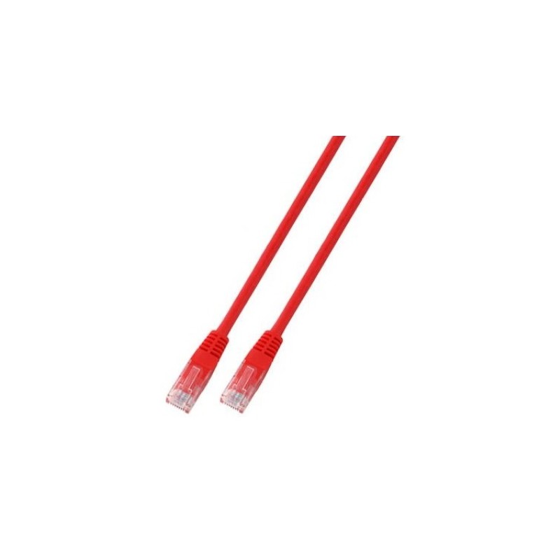 K8100RT.1.5, Patch cable Cat.6 1,5m UTP червен, EFB