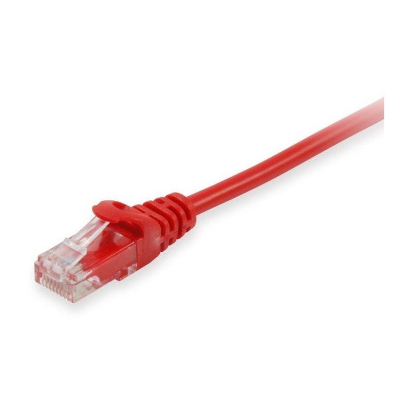 625422, Patch cable Cat.6 3m UTP червен, Equip