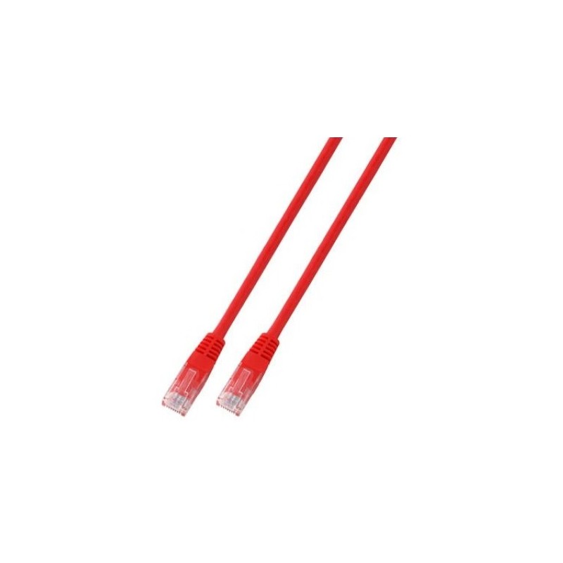 Patch cable Cat.6 0,5m UTP червен EFB