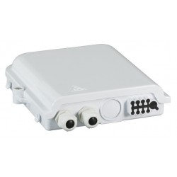 FTTH-BOX-OUT-2, FTTH IP65 Опт. кутия за 8 влакна EFB