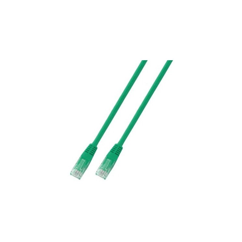 K8093.7.5, Пач кабел Cat.5e 7.5m UTP зелен, EFB