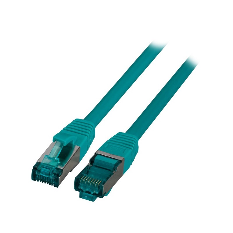 Пач кабел Cat.6A 5m SFTP Зелен, EFB