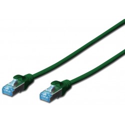 DK-1532-050/G, Пач кабел Cat.5e 5m SFTP зелен, Assmann