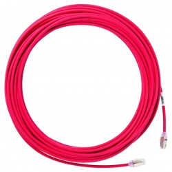 STP28X2MRD, Пач кабел 28AWG STP Cat.6A 2м червен, Panduit