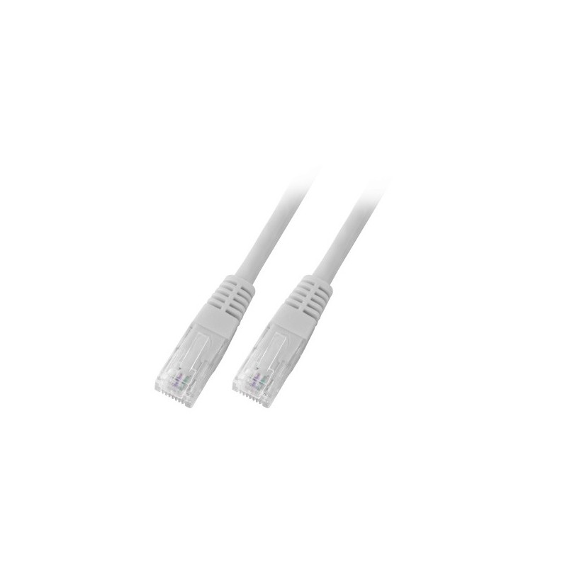 K8100GR.3, Patch cable Cat.6 3m UTP Сив, EFB