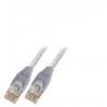 K8181.7.5, Пач кабел Cat.6a 2xAMP PiMF сив 7.5m, EFB