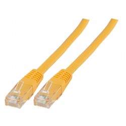 Пач кабел UTP Cat.6 1.5m жълт