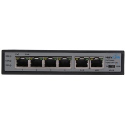 PSBT-6-4P-250, MaxLink PoE switch 6x LAN/4x PoE 250m