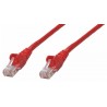 Пач кабел Cat.6A 0.25m SFTP червен, IC