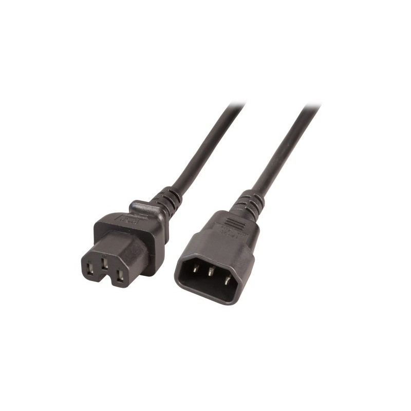 EK585.1, Захранващ кабел C14 - C15 1m EFB