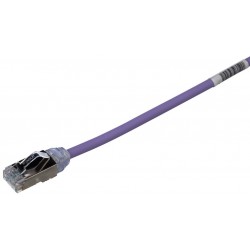 STP28X1.5MVL, Пач кабел 28AWG STP Cat.6A 1.5м виолет, Panduit