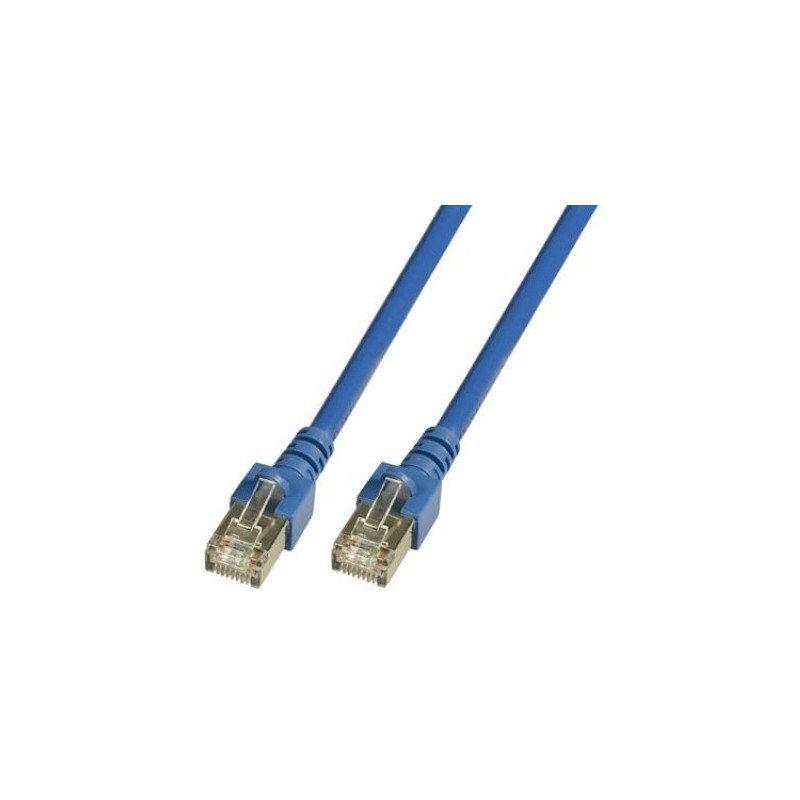 K5459.10, Пач кабел Cat.5e 10m SFTP син, EFB