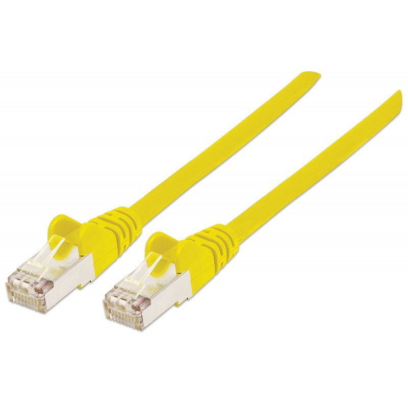 DK-1532-020/Y / A-MCSSP80020Y, Пач кабел  Cat.5e 2m SFTP жълт, Assmann