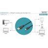 AK-300146-010-S, USB кабел Type-C™ to A GEn2 1m