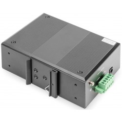 DN-651113, Индустриален 7 порт Gbit PoE+ 1 PD порт DIN