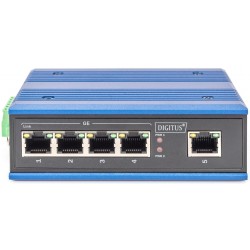 DN-651118, Индустриален суич 5 порта Gbit