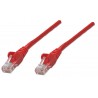 319300, Пач кабел Cat.5e 2m UTP червен, IC Intracom